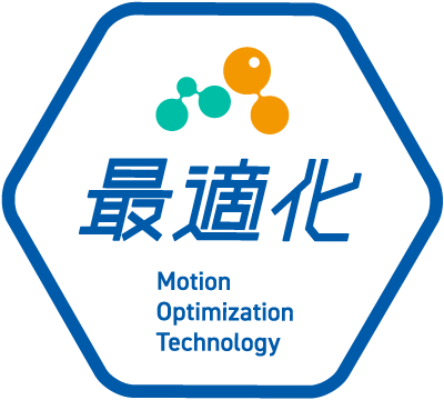 モーション独自の最適化技術 Motion Optimization Technology